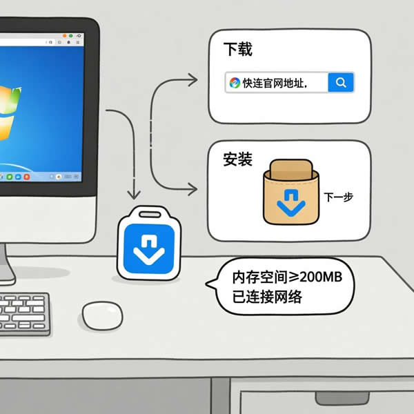 快连电脑版怎么下载安装?需要哪些条件? 快连电脑版怎么下载安装?需要哪些条件?